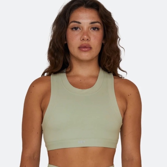 SET Active Sportbody Mini High Neck Bra - Vice - Picture 1 of 4